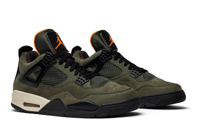 UNDEFEATED x Jordan x Air Jordan 4 Retro 'Green' JBM351-M1