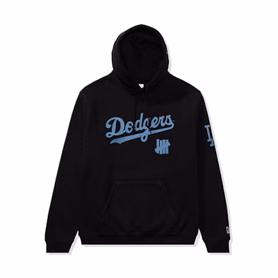 UNDFTD New Era LA Dodgers 5-Strikes Logo Graphic Hoodie Black Unisex UI23GKH13M