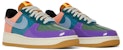 UNDEFEATED x Nike Air Force 1 Low SP 'Celestine Blue' Lelaki Nike Kasual. DV5255-500