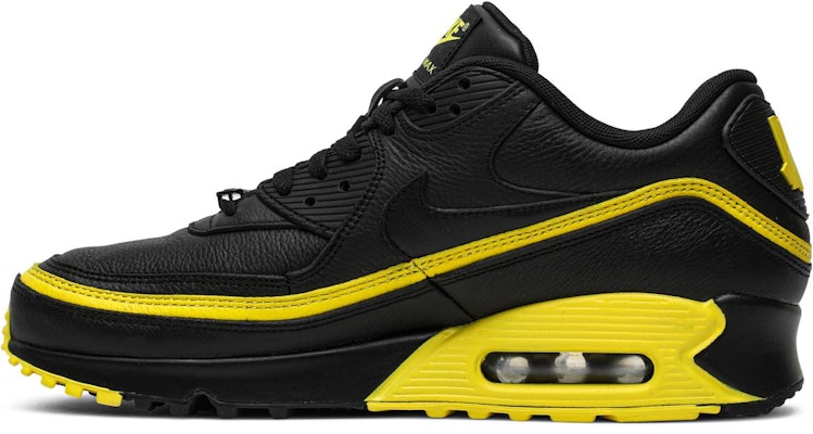 UNDEFEATED x Nike Air Max 90 'Black Optic Yellow' CJ7197-001 Lookbook UNDEFEATED x Nike Air Max 90 'Black Optic Yellow' CJ7197-001