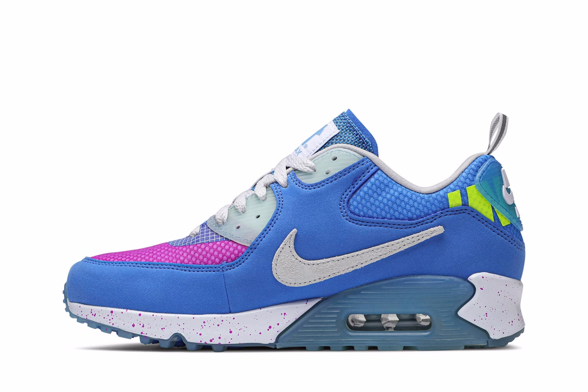 Undefeated x Nike Air Max 90 'Pacific Blue'