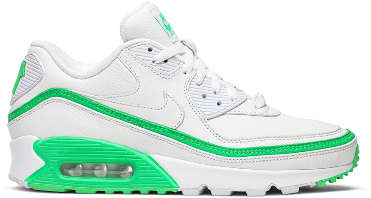 UNDEFEATED x Nike Air Max 90 White Green Spark CJ7197 104