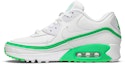 Lookbook UNDEFEATED x Nike Air Max 90 '白綠閃光' CJ7197-104