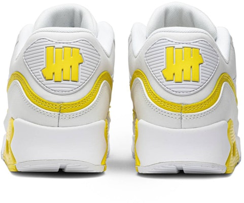 UNDEFEATED x Nike Air Max 90 'Putih Kuning Optik' CJ7197-101 Details for UNDEFEATED x Nike Air Max 90 'Putih Kuning Optik' CJ7197-101