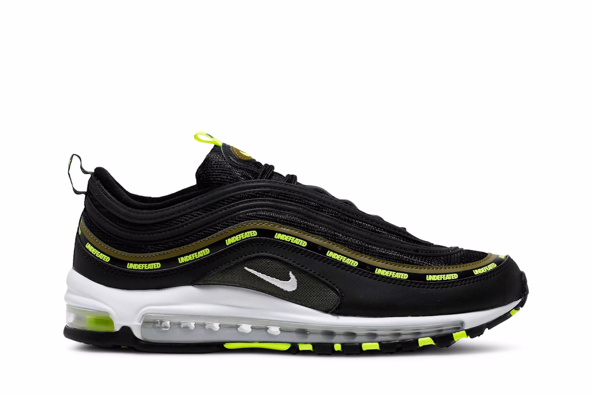 UNDEFEATED x Nike Air Max 97 'Black Volt'