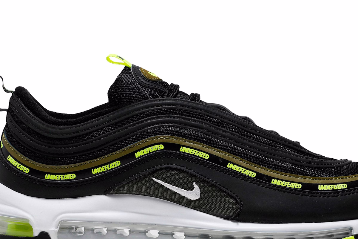 UNDEFEATED x Nike Air Max 97 'Black Volt'