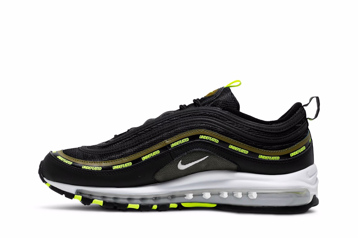 UNDEFEATED x Nike Air Max 97 'Black Volt'