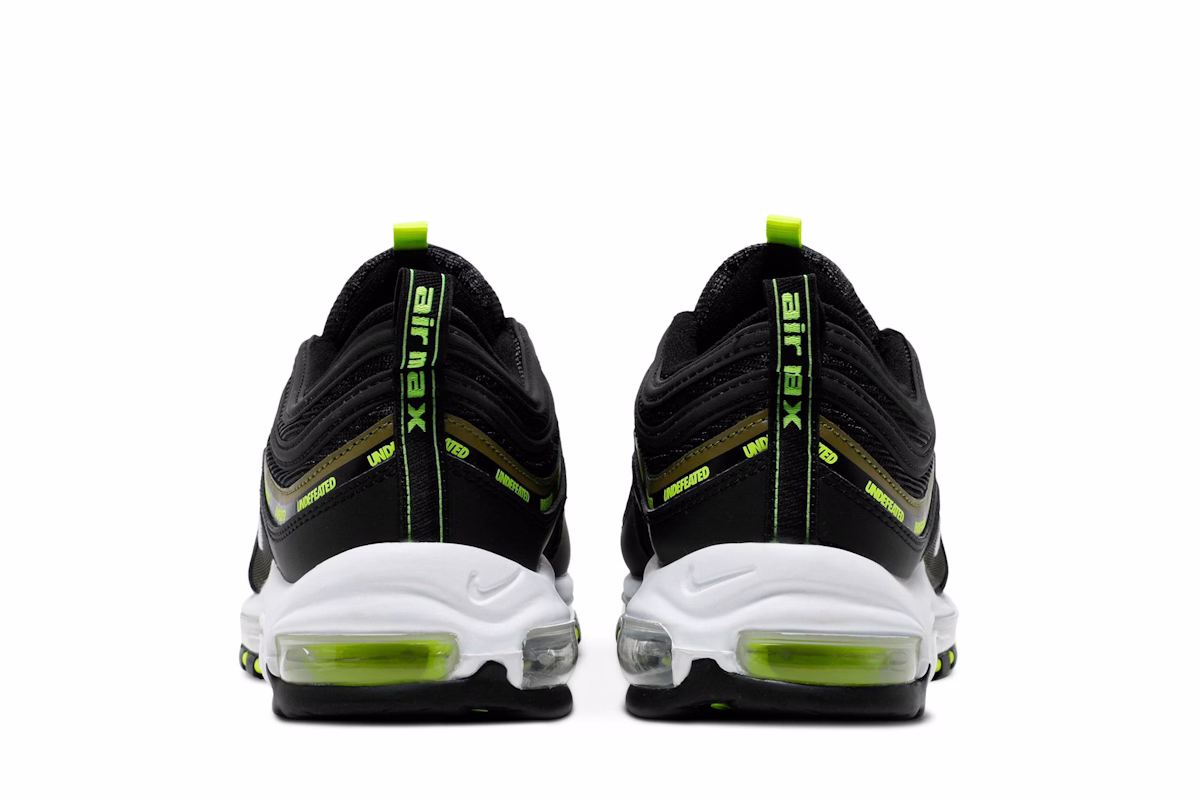 UNDEFEATED x Nike Air Max 97 'Black Volt'