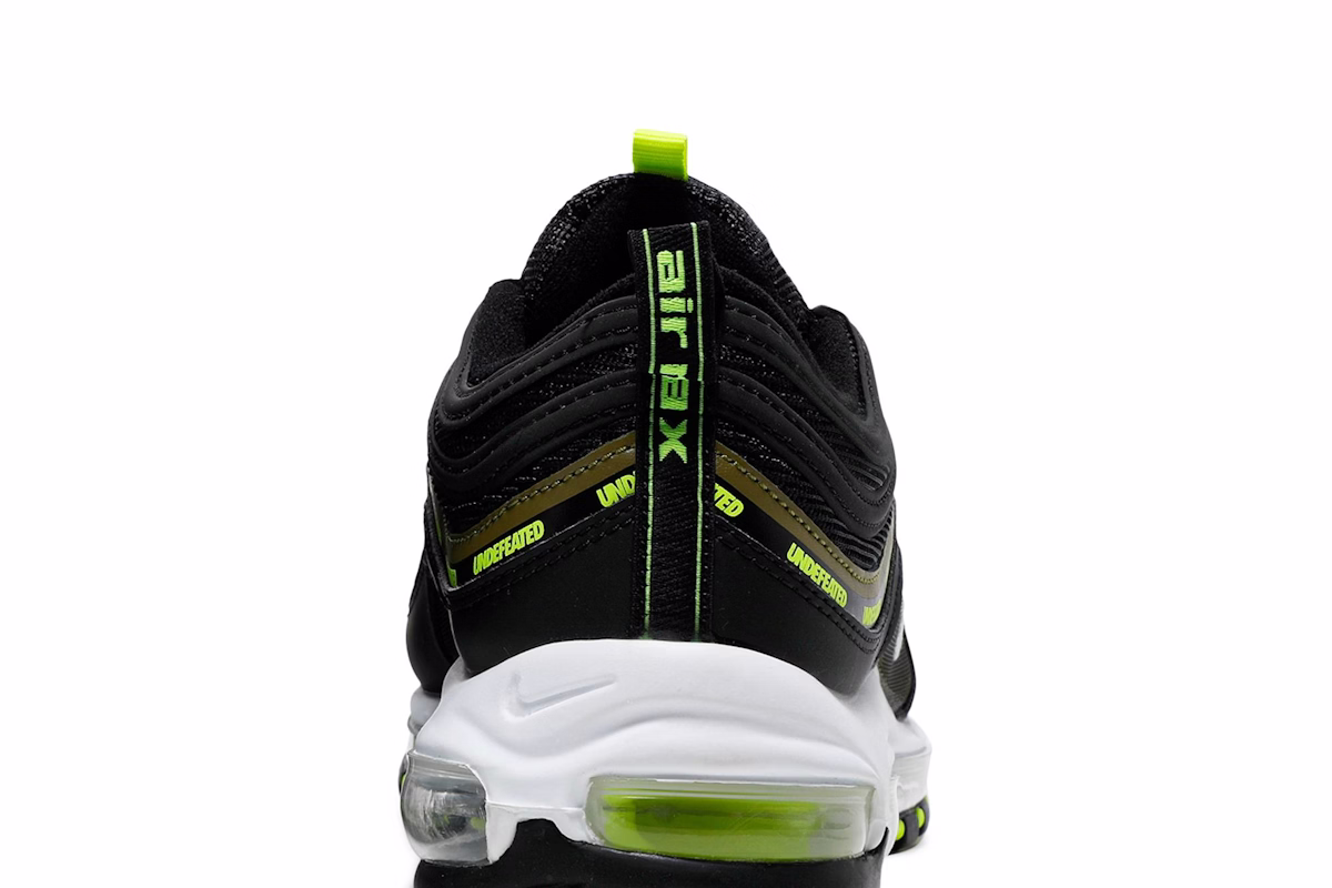 UNDEFEATED x Nike Air Max 97 'Black Volt'