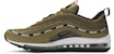 UNDEFEATED x Nike Air Max 97 'Militia Green' Lelaki Wanita Sneakers DC4830-300