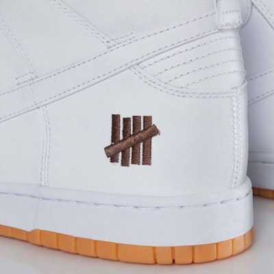 UNDEFEATED x Nike Dunk High PRM SP 'White' 598472-110 Shop UNDEFEATED x Nike Dunk High PRM SP 'White' 598472-110