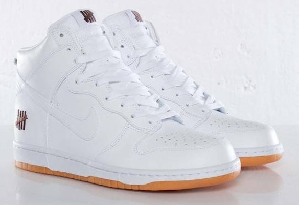 UNDEFEATED x Nike Dunk High PRM SP 'White' 598472-110 Details for UNDEFEATED x Nike Dunk High PRM SP 'White' 598472-110