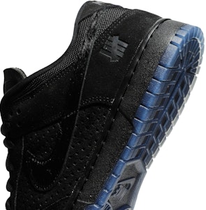 언디피티드 x 나이키 덩크 로우 '블랙' (48 characters) DO9329-001 4