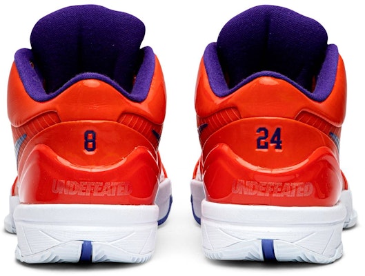 UNDEFEATED x Nike Kobe 4 Protro 'Team Orange' CQ3869-800 Details for UNDEFEATED x Nike Kobe 4 Protro 'Team Orange' CQ3869-800