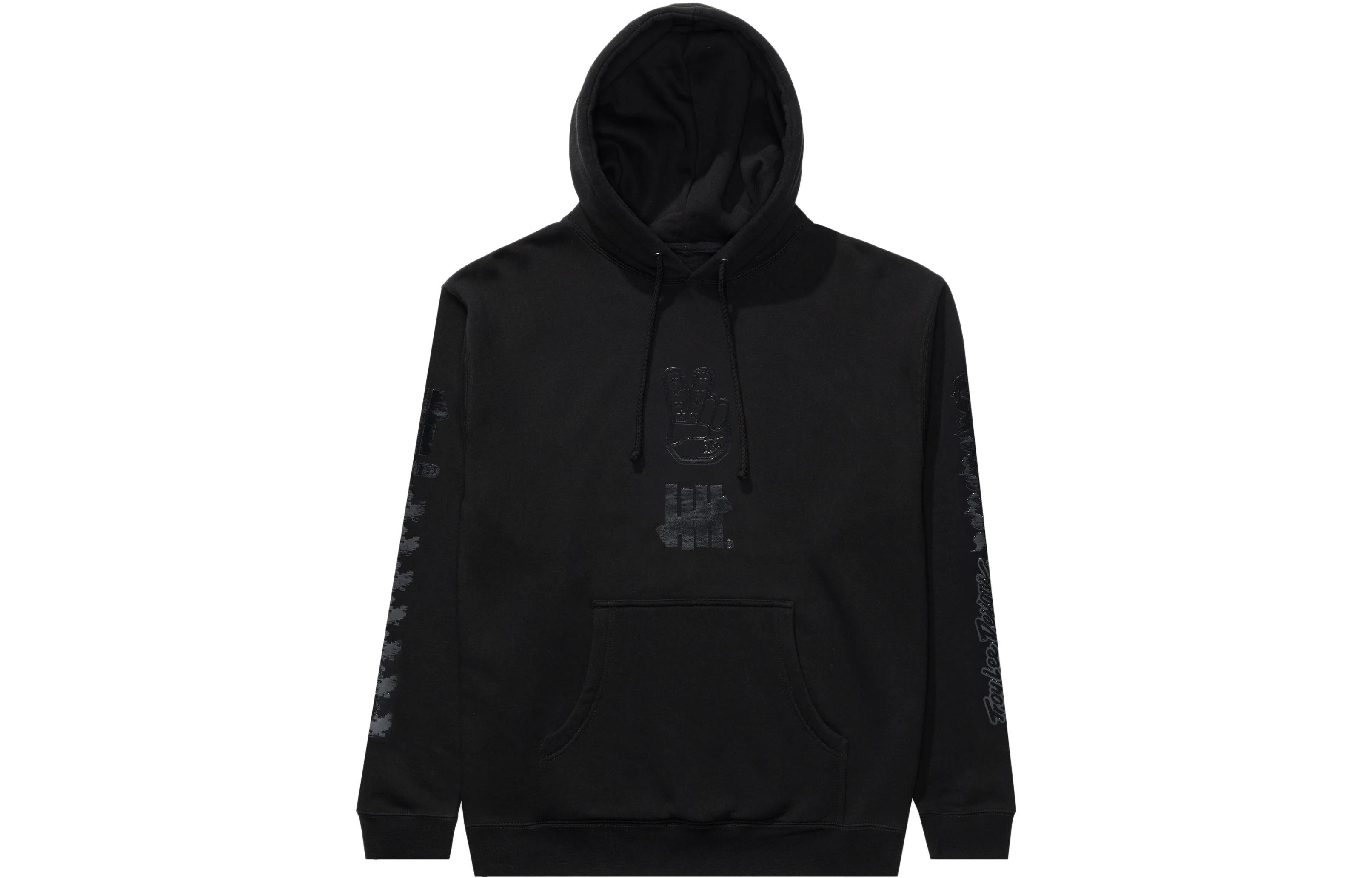 UNDFTD X Troy Lee Designs Solid Color Hoodie Long Sleeve Pullover 70097