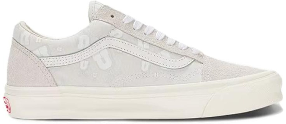 Undefeated x Vans OG Old Skool LX 'U-Man - Blanc de Blanc' VN0A4P3XJVY Order Undefeated x Vans OG Old Skool LX 'U-Man - Blanc de Blanc' VN0A4P3XJVY