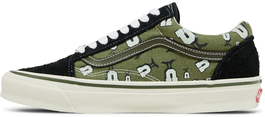 Undefeated x Vans OG Old Skool LX ''U-Man – Sauterelle'' VN0A4P3XGRN Lookbook Undefeated x Vans OG Old Skool LX ''U-Man – Sauterelle'' VN0A4P3XGRN
