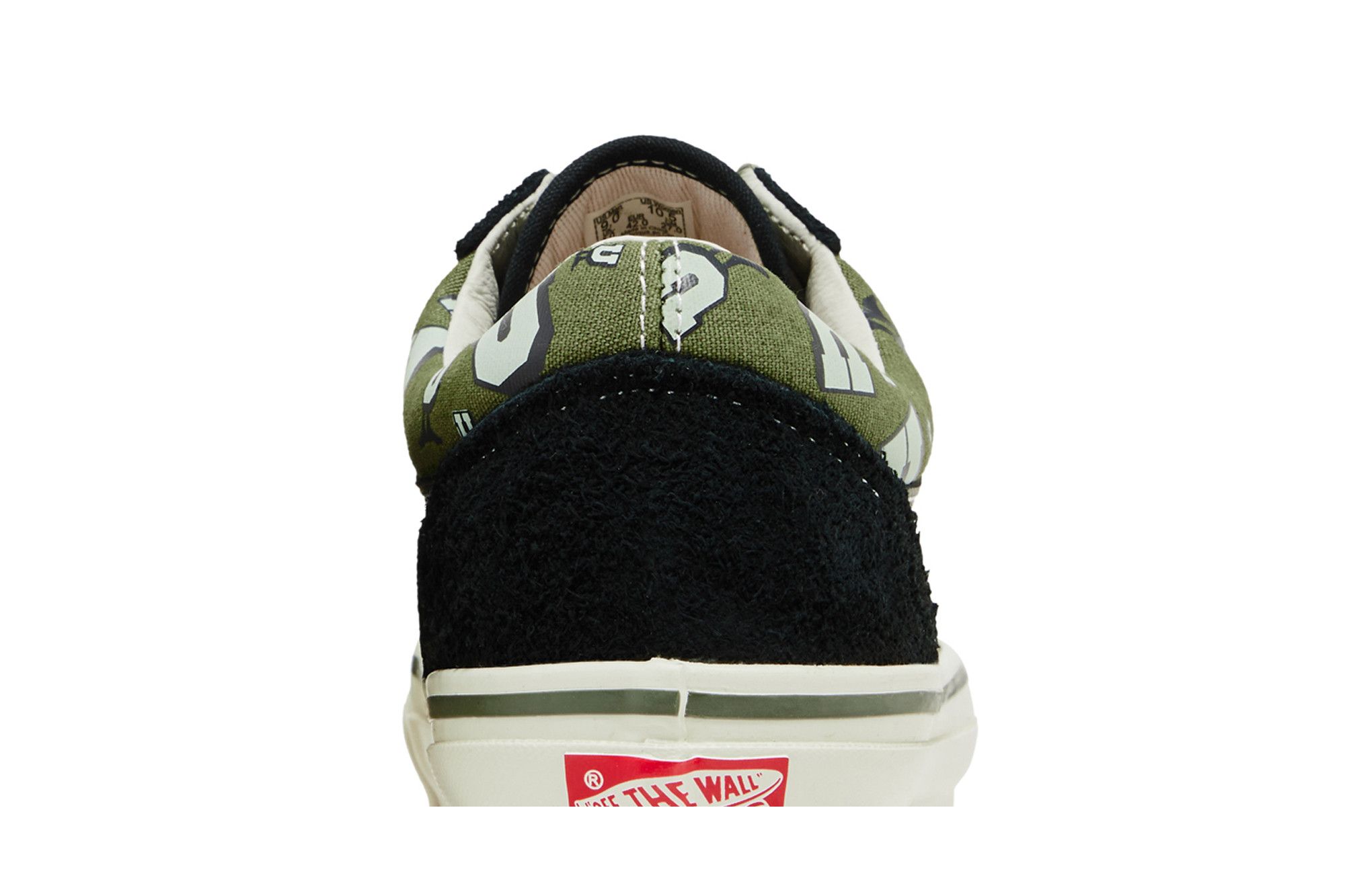 Sizing Undefeated x Vans OG Old Skool LX ''U-Man – Sauterelle'' VN0A4P3XGRN