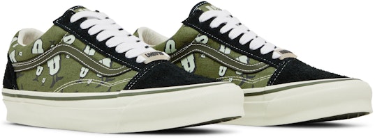 Cheap Undefeated x Vans OG Old Skool LX 'U-Man - Grasshopper' VN0A4P3XGRN