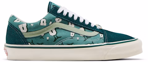 Undefeated x Vans OG Old Skool LX 'U-Man Bistro - Green' VN0A4P3X7AF Undefeated x Vans OG Old Skool LX 'U-Man Bistro - Green' VN0A4P3X7AF