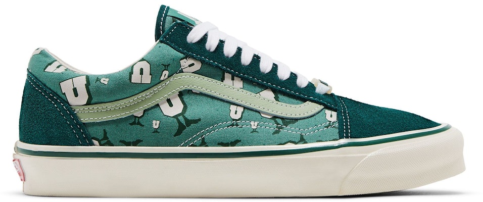 Undefeated x Vans OG Old Skool LX 'U-Man Bistro - Green' VN0A4P3X7AF Buy Undefeated x Vans OG Old Skool LX 'U-Man Bistro - Green' VN0A4P3X7AF