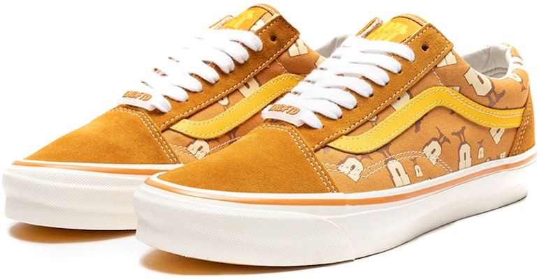 Undefeated x Vans OG Old Skool LX 'U-Man Bistro - Buckthorn Brown' VN0A4P3X7AO Order Undefeated x Vans OG Old Skool LX 'U-Man Bistro - Buckthorn Brown' VN0A4P3X7AO
