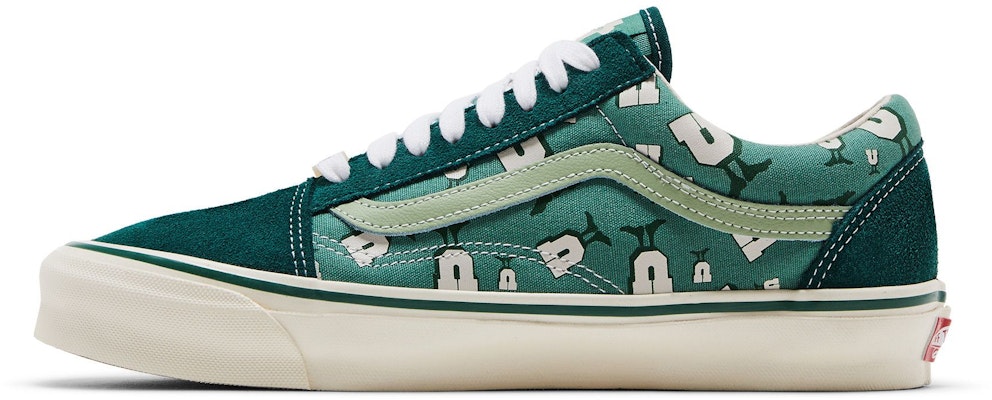 Undefeated x Vans OG Old Skool LX 'U-Man Bistro - Green' VN0A4P3X7AF Lookbook Undefeated x Vans OG Old Skool LX 'U-Man Bistro - Green' VN0A4P3X7AF