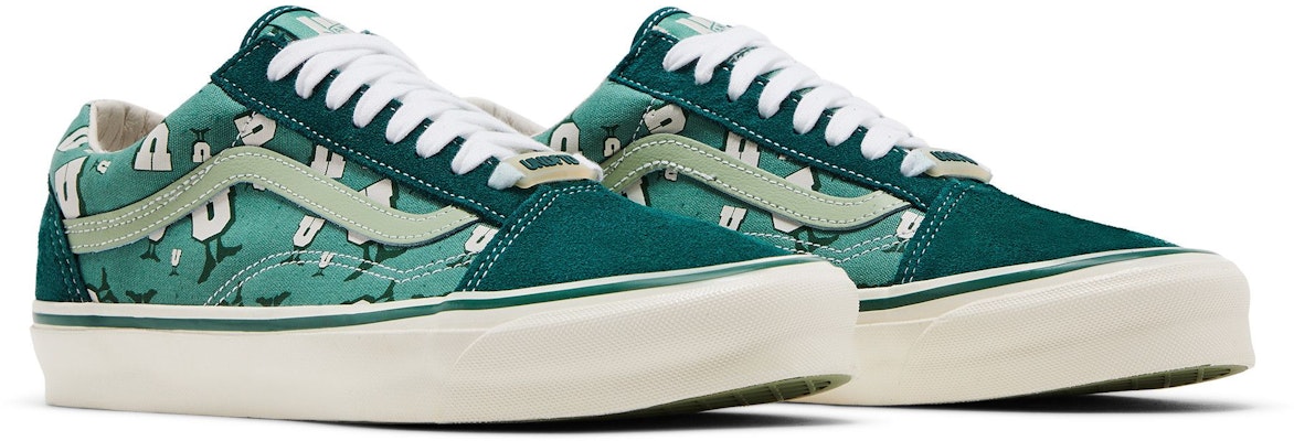 Undefeated x Vans OG Old Skool LX 'U-Man Bistro - Green' VN0A4P3X7AF Cheap Undefeated x Vans OG Old Skool LX 'U-Man Bistro - Green' VN0A4P3X7AF