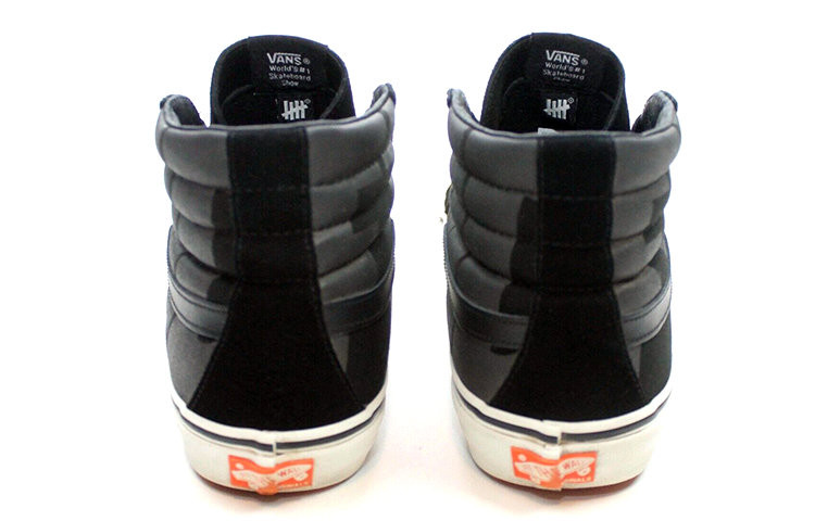 Shop Undefeated x Vans OG Sk8-Hi LX 'Logo Pack - Hitam Jet' VN0A36C7PQ7