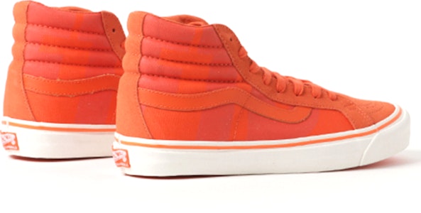 Undefeated x Vans OG Sk8-Hi LX 'Safety Orange' Sepatu Original VN0A36C7PQ8 Lookbook Undefeated x Vans OG Sk8-Hi LX 'Safety Orange' Sepatu Original VN0A36C7PQ8