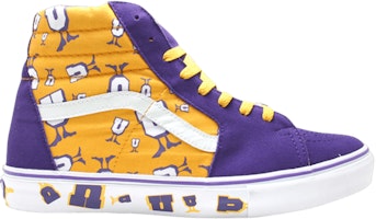 Undefeated x Vans Sk8 Hi Un 'Lakers' 6353199 Undefeated x Vans Sk8 Hi Un 'Lakers' 6353199