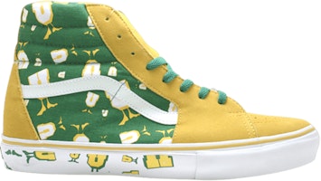Undefeated x Vans Sk8 Hi Un 'SuperSonics' 6352999 Undefeated x Vans Sk8 Hi Un 'SuperSonics' 6352999