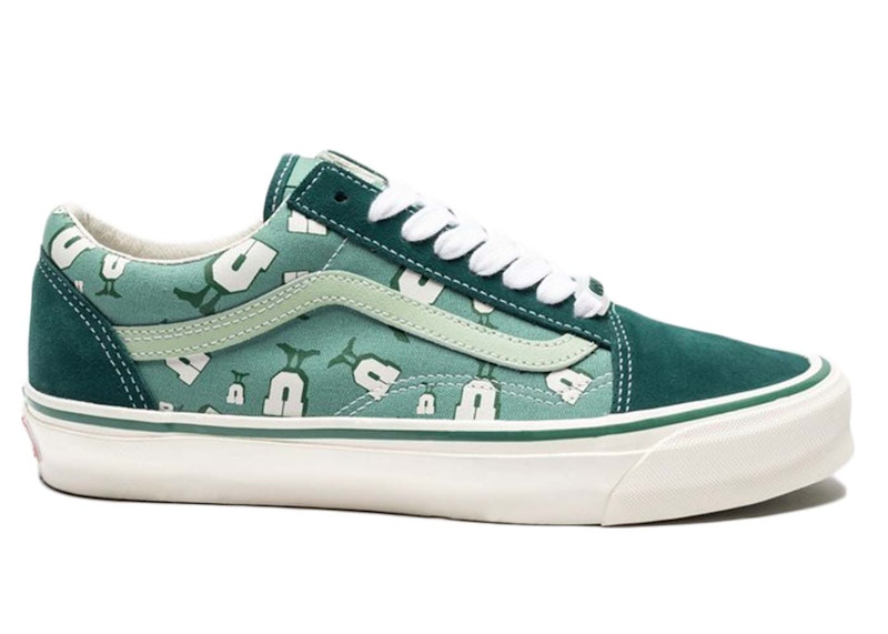 Buy UNDEFEATED x Vans Vault OG Old Skool LX 'U-Man 綠色餐廳'