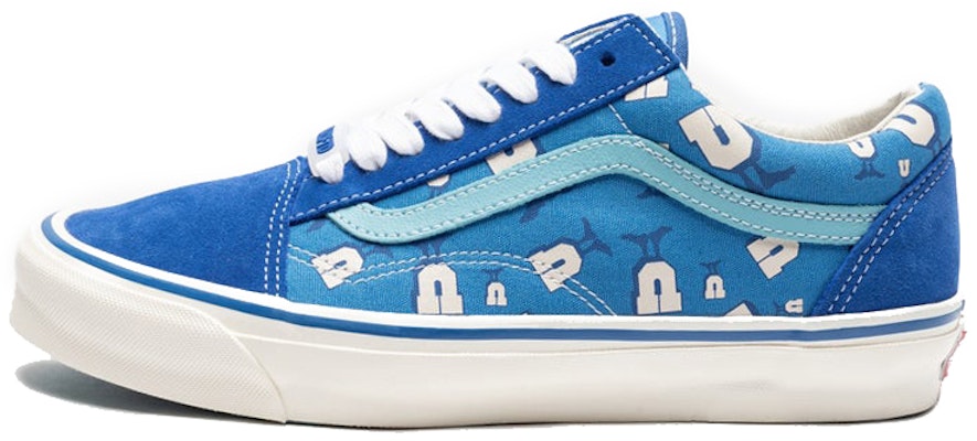 UNDEFEATED x Vans Vault OG Old Skool LX 'U-Man Blue Lolite' VN0A4P3X7AG Buy UNDEFEATED x Vans Vault OG Old Skool LX 'U-Man Blue Lolite' VN0A4P3X7AG
