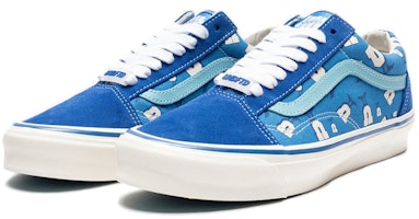 UNDEFEATED x Vans Vault OG Old Skool LX 'U-Man Biru Lolite' VN0A4P3X7AG Order UNDEFEATED x Vans Vault OG Old Skool LX 'U-Man Biru Lolite' VN0A4P3X7AG