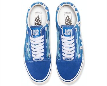 UNDEFEATED x Vans Vault OG Old Skool LX 'U-Man 蓝色电气石' VN0A4P3X7AG Lookbook UNDEFEATED x Vans Vault OG Old Skool LX 'U-Man 蓝色电气石' VN0A4P3X7AG