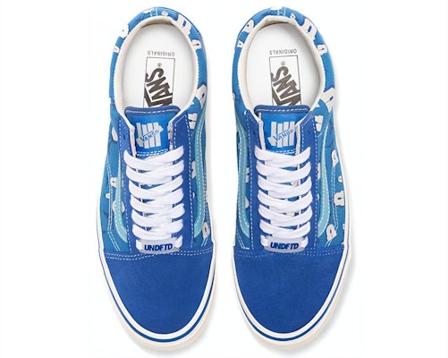 UNDEFEATED x Vans Vault OG Old Skool LX 'U-Man Blue Lolite' VN0A4P3X7AG Lookbook UNDEFEATED x Vans Vault OG Old Skool LX 'U-Man Blue Lolite' VN0A4P3X7AG