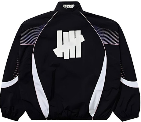 UNDEFEATED x Xuperman FW24 5-Stripe Logo Print Woven Casual Jacket Unisex UC43GWJ20M Lookbook UNDEFEATED x Xuperman FW24 5-Stripe Logo Print Woven Casual Jacket Unisex UC43GWJ20M