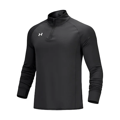 Under Armour 1/2 Zip Training Sweatshirt Black with Logo Print 21600601-001