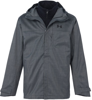 Under Armour 3-in-1 Waterproof Windproof Breathable Hooded Jacket Grey Unisex 1300663-012() Shop Under Armour 3-in-1 Waterproof Windproof Breathable Hooded Jacket Grey Unisex 1300663-012()