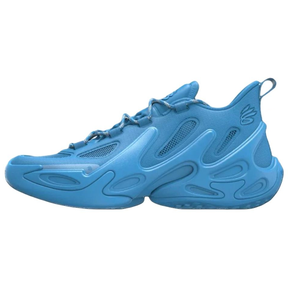 Under Armour × Steph Curry 13 Mid Basketball Shoes Blue Comfortable Fit 6007670-419
