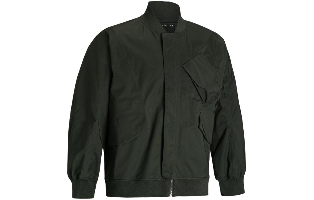 Order Under Armour 巴洛克綠休閒寬鬆多口袋拉鍊外套 1387989-310