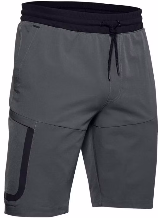 under-armour-black-casual-outdoor-cargo-shorts-with-elastic-waist-1306455-012