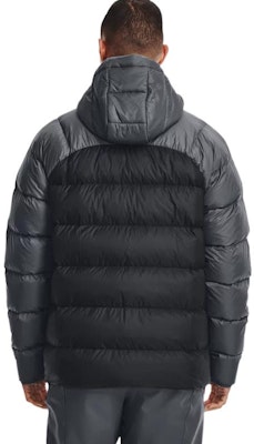 Under Armour Jaket Puffer Hitam Abu Tahan Angin Berhood & Logo Desain. 1364903-002 Details for Under Armour Jaket Puffer Hitam Abu Tahan Angin Berhood & Logo Desain. 1364903-002