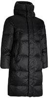 Under Armour Black Solid Casual Hooded Down Jacket with Large Pocket 1382092-001 Under Armour Black Solid Casual Hooded Down Jacket with Large Pocket 1382092-001