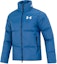 Order Under Armour Jaket Puff Biru Kasual Sukan Kolar Tegak Hangat Lelaki/Wanita. 1375449-437
