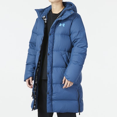Under Armour Jaket Down Anti Angin Berinsulasi Warna Biru. 1375448-437 Sizing Under Armour Jaket Down Anti Angin Berinsulasi Warna Biru. 1375448-437