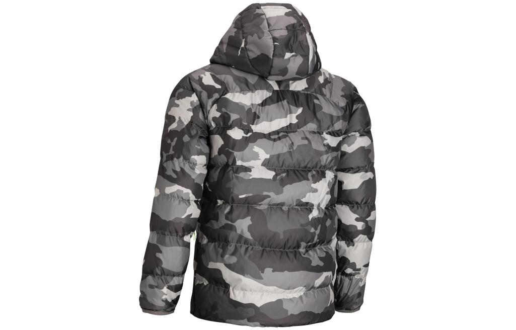 Lookbook Under Armour Jaket Hoodie Camo Quilted Abu-Abu Gaya Pendek Latihan 1383435-294
