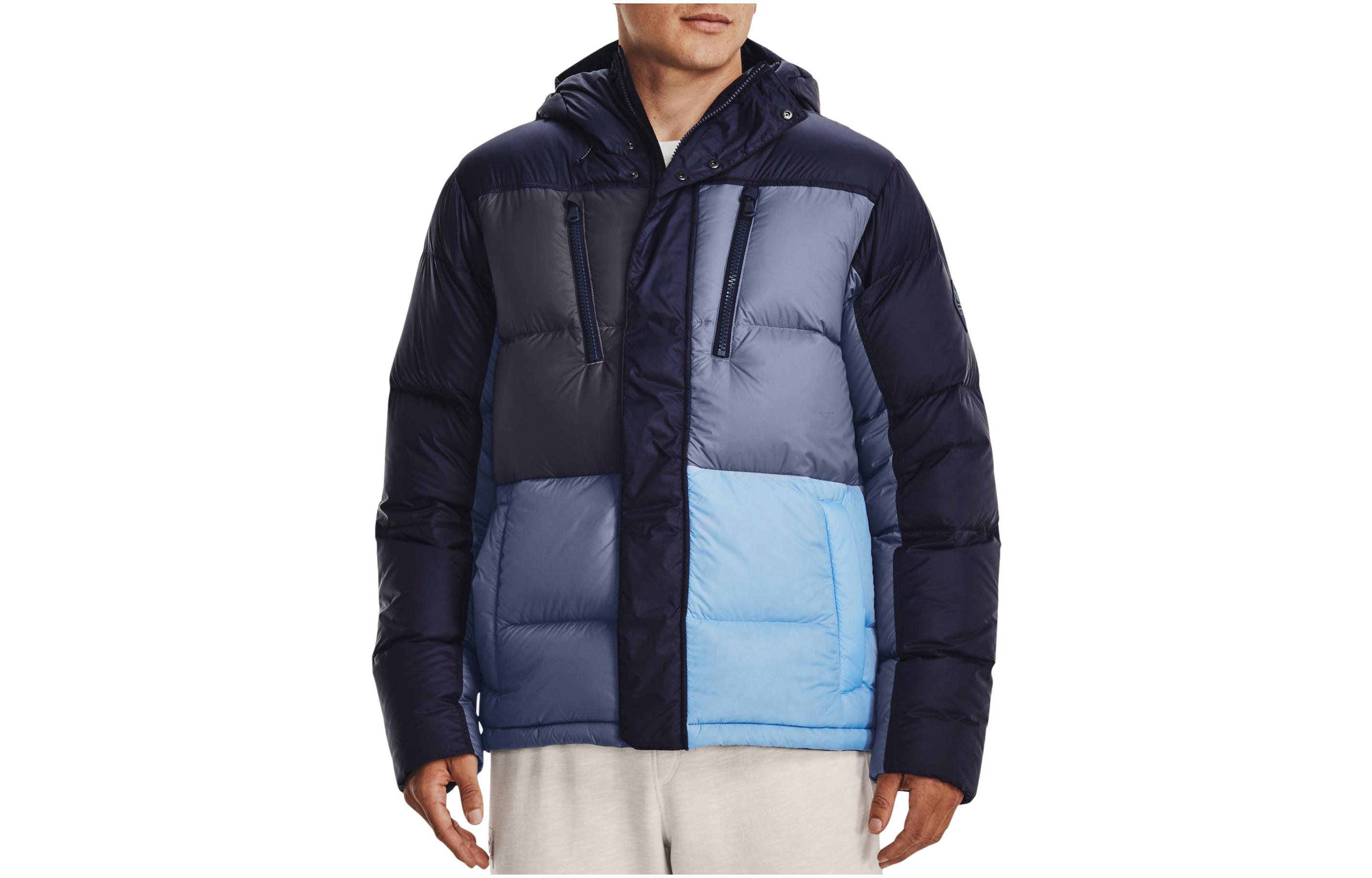 Lookbook Under Armour Jaket Hoodie Zipper Colorblock 1372693-176