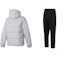 Lookbook Under Armour Logo Hoodie & Breathable Knit Track Pants Set - Casual Wear. 23600801-009+23600703-001